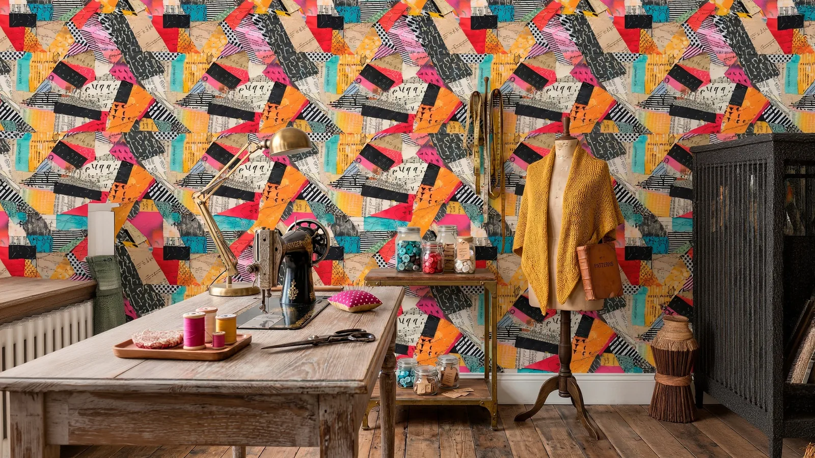 Ambiente de la colección COLLAGE