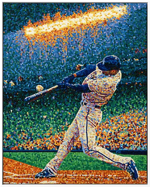 POINTILLISM 0054 — POINTILLISM, Pintura