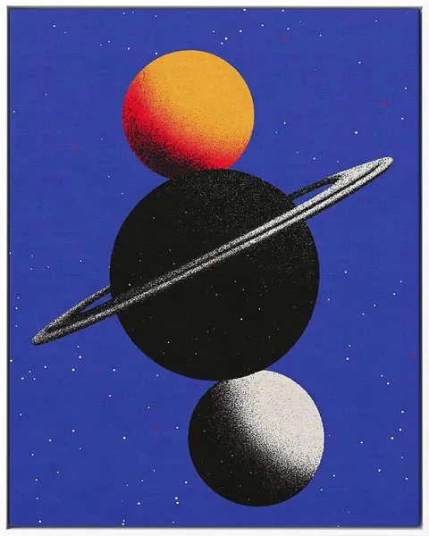 VINTAGE SPACE 0110 — VINTAGE SPACE, Pintura