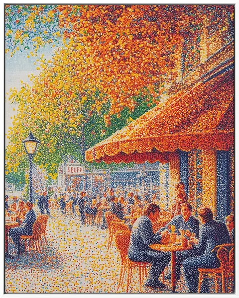 POINTILLISM 0016 — POINTILLISM, Pintura