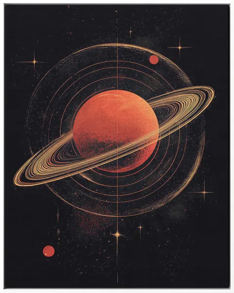 VINTAGE SPACE 0013 — VINTAGE SPACE, Pintura