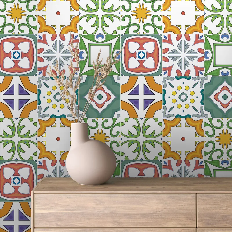 TILE 0015 ambientado en una pared