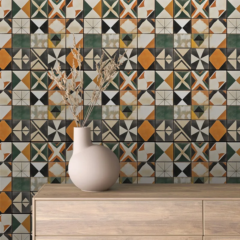 TILE 0055 ambientado en una pared