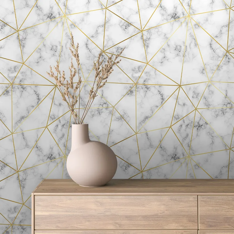 GEOMETRIC 0172 ambientado en una pared