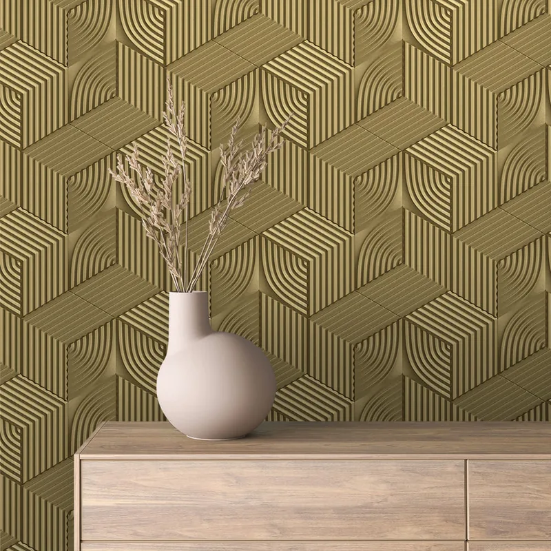 3D 0124 ambientado en una pared