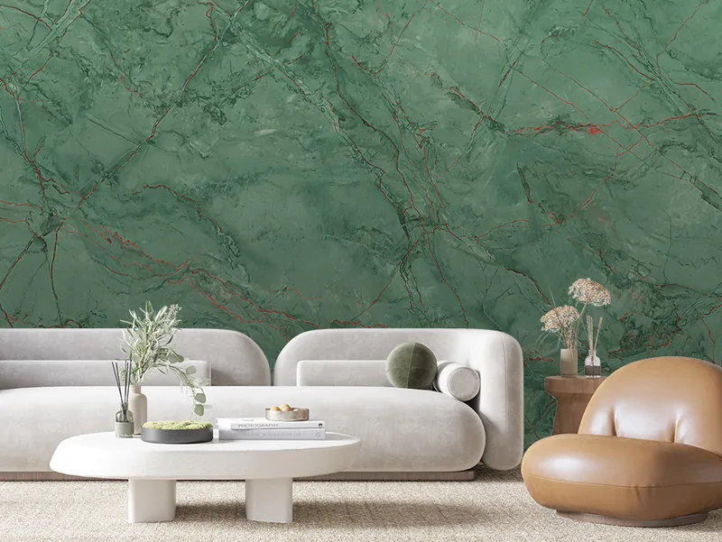 MARBLE 0039 ambientado en una pared
