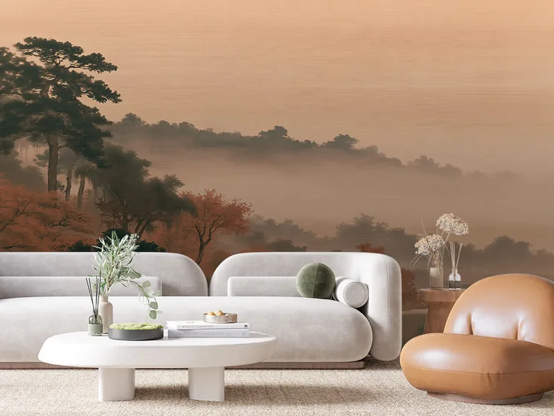 LANDSCAPE 0103 ambientado en una pared