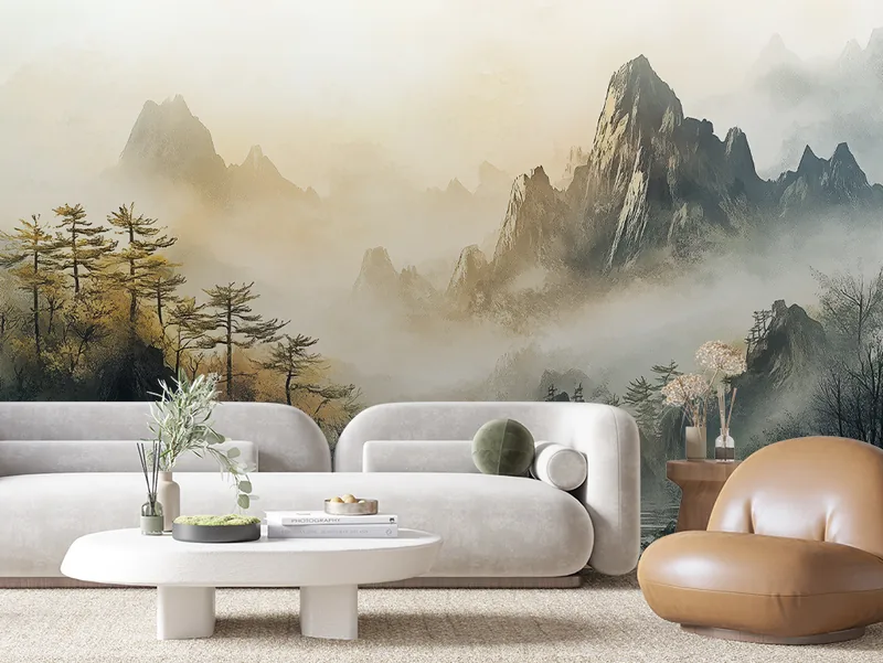 LANDSCAPE 0077 ambientado en una pared