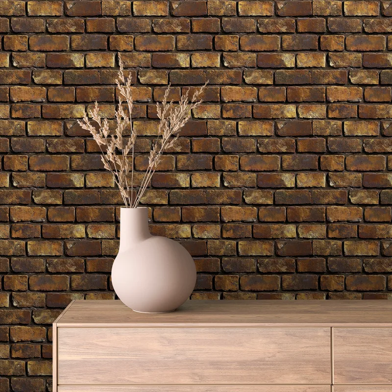 BRICK 0048 ambientado en una pared