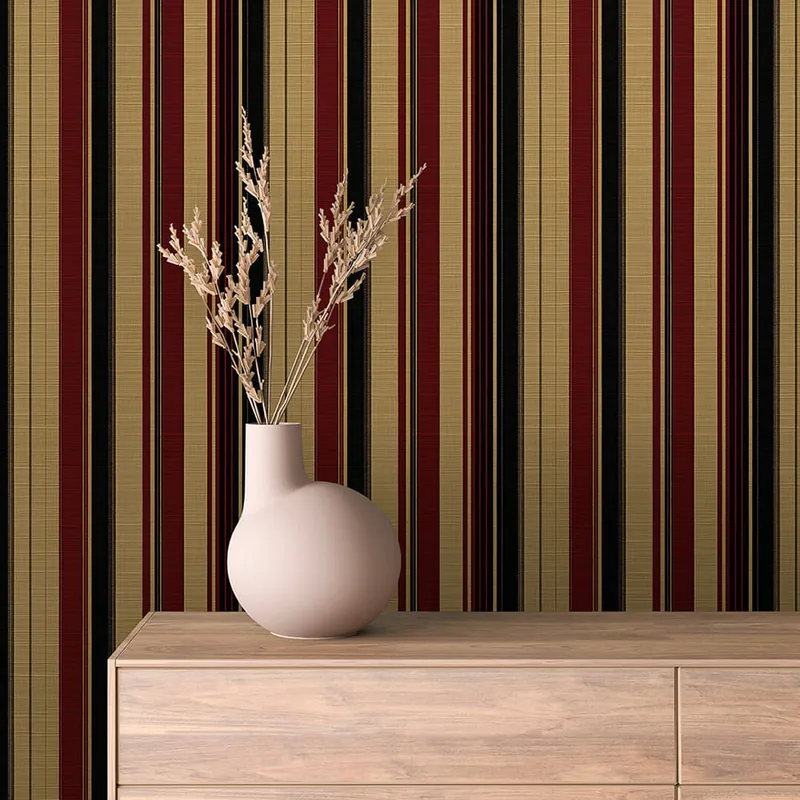 STRIPED 0011 ambientado en una pared